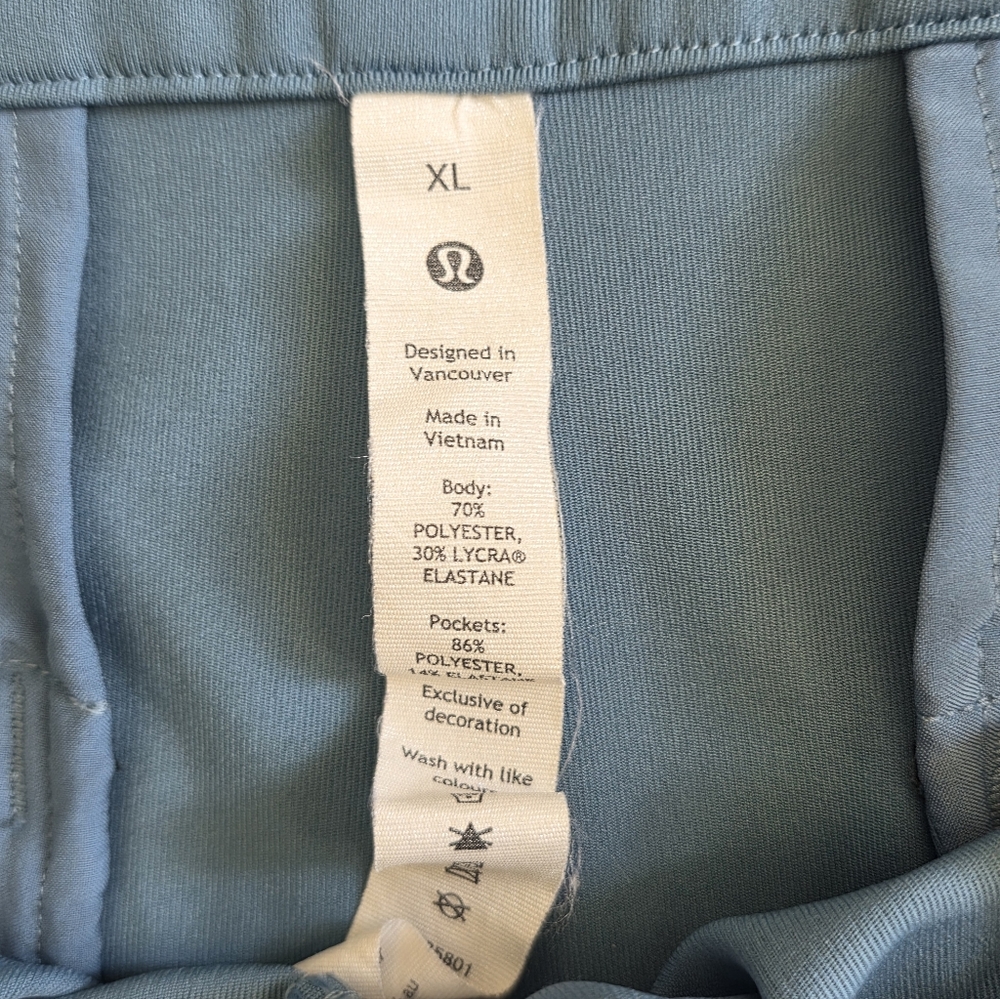 Lululemon Straight-Leg Mid-Rise Pant Full Length Luxtreme Womens XL - Picture 10 of 10
